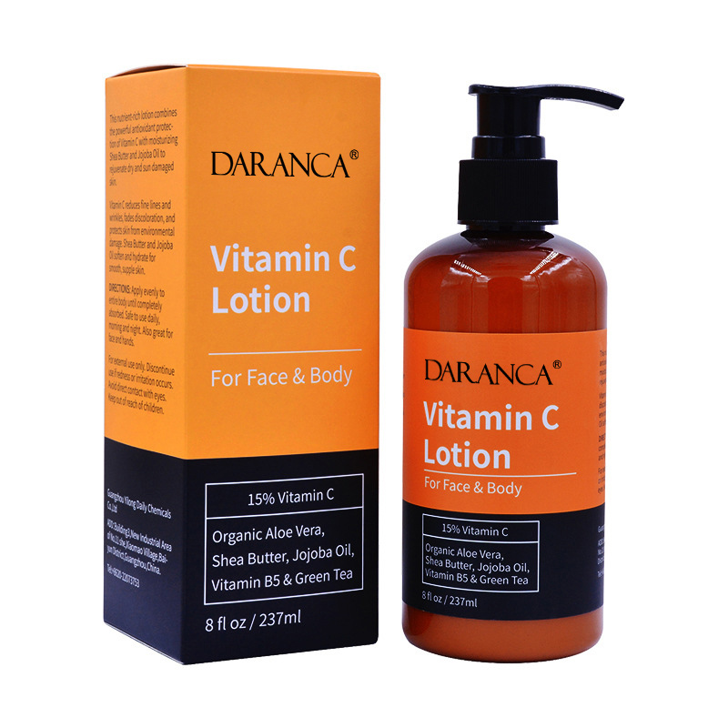 Vitamin C hand lotion for dark spots